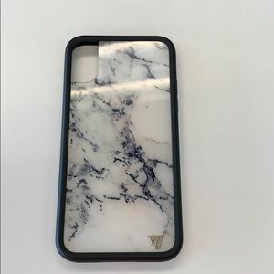 iPhone X/Xs wildflower marble case